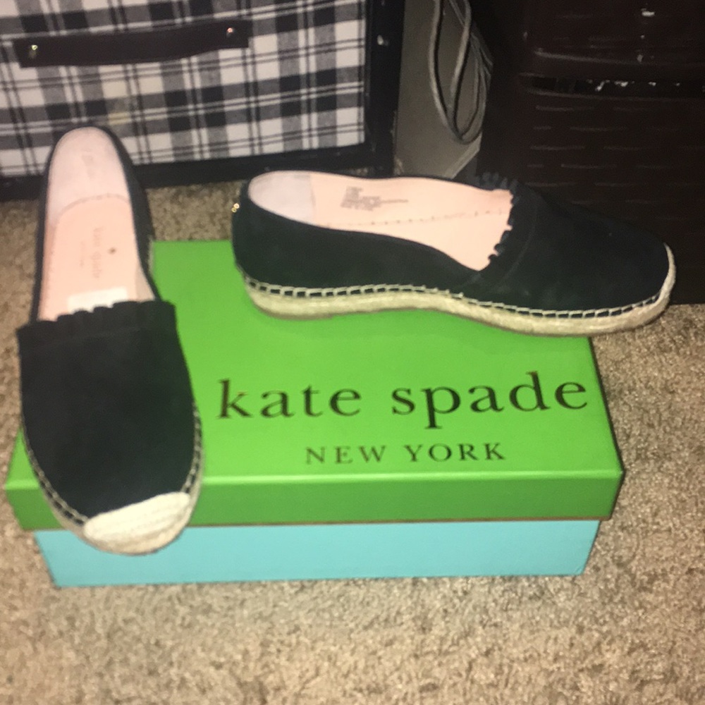 Brand New Kate Spade Suede espadrilles
